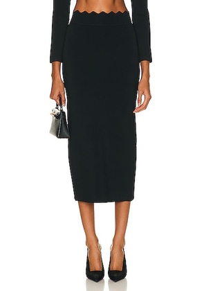 A.L.C. Quincy Skirt in Black - Black. Size XS (also in ).