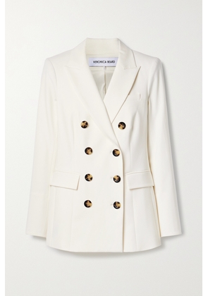 Veronica Beard - Fevre Dickey Double-breasted Crepe Blazer - Off-white - US0,US2,US4,US6,US8,US10,US12,US14