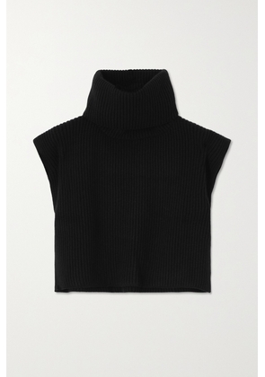 The Row - Eppie Ribbed Cashmere Dickey - Black - One size