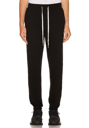 JOHN ELLIOTT LA Sweatpants in Black. Size XL, XS.