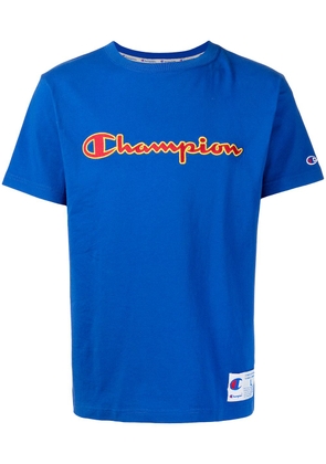 Champion embroidered logo T-shirt - Blue