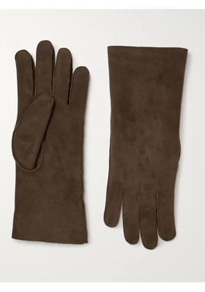 Anderson & Sheppard - Shearling Gloves - Men - Brown - S