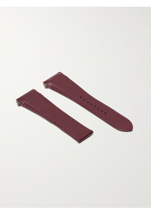 Cartier - Leather Watch Strap - Men - Purple