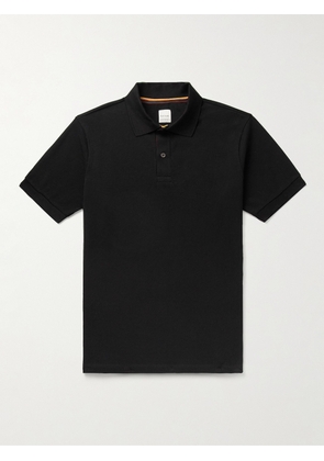 Paul Smith - Cotton-Piqué Polo Shirt - Men - Black - S
