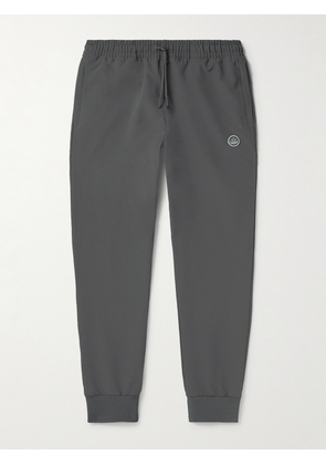 adidas Originals - Suddell Tapered Logo-Appliquéd Recycled Tech-Jersey Track Pants - Men - Gray - IT 46