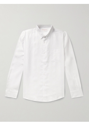 Derek Rose - Monaco 1 Linen Shirt - Men - White - S