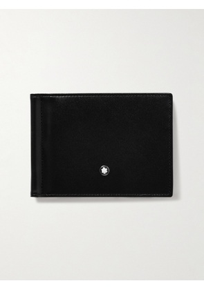Montblanc - Meisterstück Full-Grain Leather Billfold Wallet with Money Clip - Men - Black