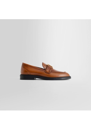 CHLOÉ WOMAN BROWN LOAFERS
