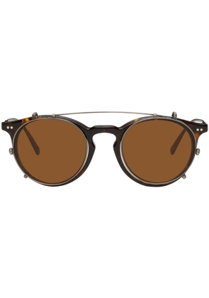 Brunello Cucinelli Tortoiseshell Eduardo Optical & Sunglasses