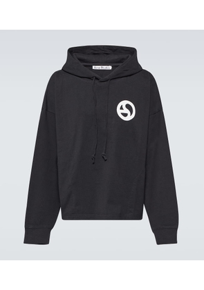 Acne Studios Logogram cotton jersey hoodie