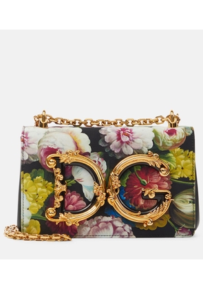 Dolce&Gabbana DG Girls Medium charmeuse shoulder bag