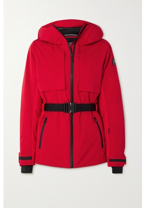 Fusalp - Ava Belted Hooded Shell Ski Jacket - Red - FR36,FR38,FR40,FR42,FR44