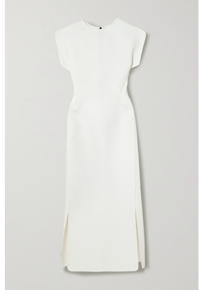 Maticevski - Zephyr Paneled Crepe Maxi Dress - White - UK 6,UK 8,UK 10,UK 12,UK 14,UK 16,UK 18