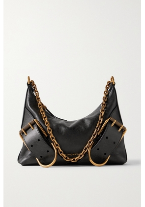 Givenchy - Voyou Mini Textured-leather Shoulder Bag - Black - One size