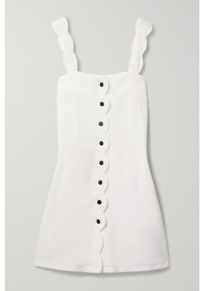 Marysia - Towelette Scalloped Terry Mini Dress - White - xx small,x small,small,medium,large,x large,xx large