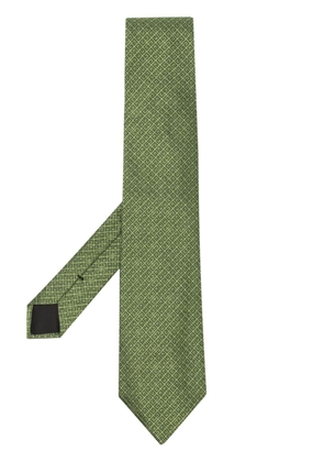 Givenchy 4G silk tie - Green