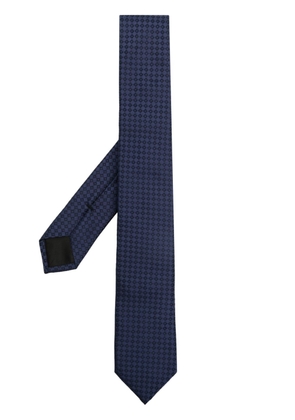 Givenchy jacquard silk tie - Blue