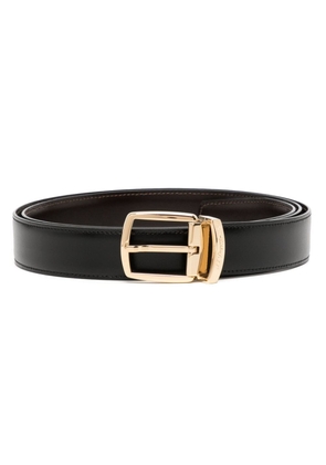 S.T. Dupont leather belt - Black
