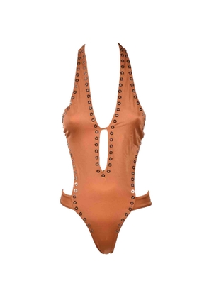 Women's Leather Swimsuit