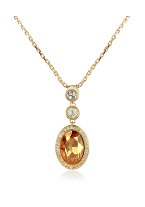 Gold-plated Triple Drop Necklace