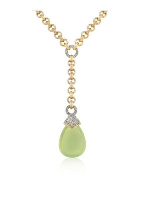 Teardrop Gold-plated Necklace