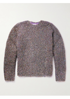 Jil Sander - Metallic Knitted Sweater - Men - Gray - IT 44