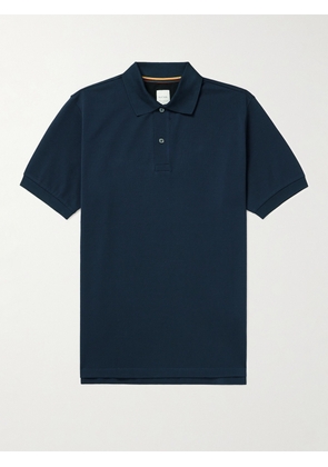 Paul Smith - Cotton-Piqué Polo Shirt - Men - Blue - S
