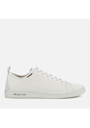 PS Paul Smith Men's Miyata Leather Low Top Trainers - White - UK 8