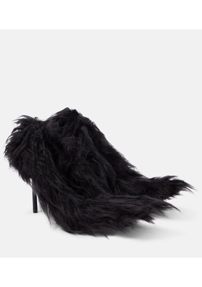 Balenciaga Flex Fur 110 faux fur pumps