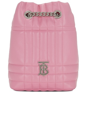 Burberry Lola Backpack in Primrose Pink - Pink. Size all.