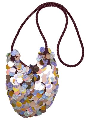 Forte_forte La Paillette Embellished Cross-body bag - Multicoloured