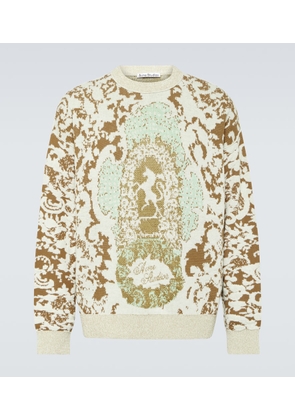 Acne Studios Jacquard wool-blend sweater