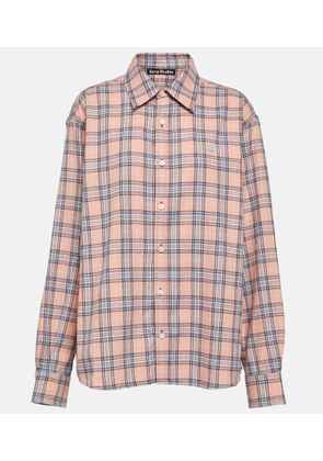 Acne Studios Cotton flannel shirt