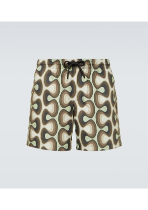 Dries Van Noten Printed swim shorts