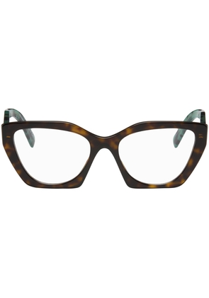 Prada Eyewear Tortoiseshell Cat-Eye Glasses