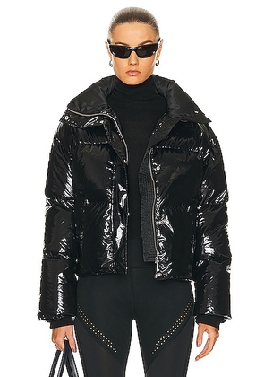 YEAR OF OURS Puffer Jacket in Black - Black. Size XS (also in L, S).
