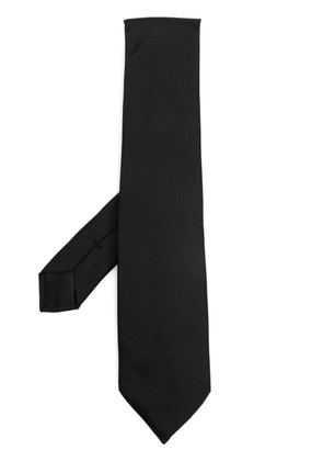 Givenchy 4G-embroidered silk tie - Black