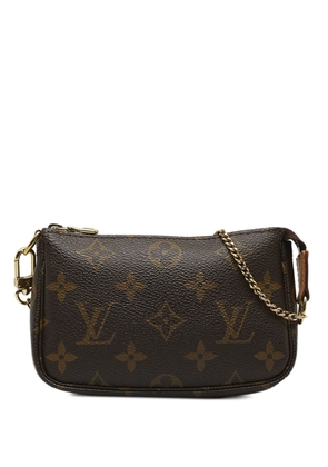 Louis Vuitton 2008 pre-owned Monogram mini Pochette Accessoires handbag - Brown
