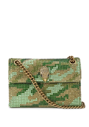 Kurt Geiger London mini Kensington crystal-embellishment bag - Green