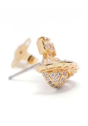 Vivienne Westwood Carmela Orb stud earrings - Gold