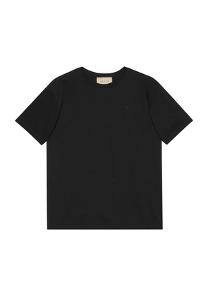 Gucci Embroidered Double G T-Shirt