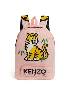 Kenzo Kids Kotora Tiger Print Backpack