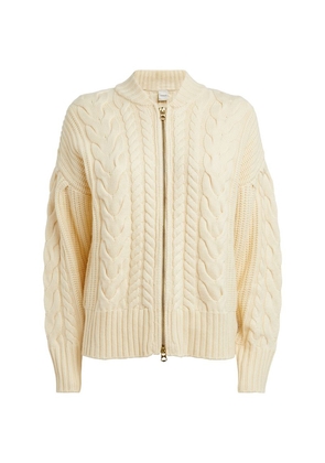 Varley Cable-Knit Grace Cardigan
