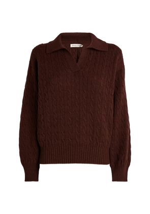 Johnstons Of Elgin Cashmere Polo Sweater