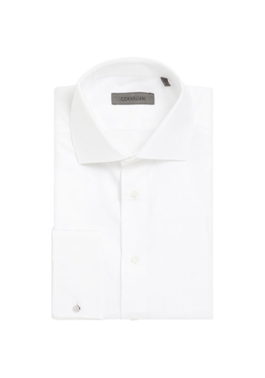 Corneliani Cotton Twill Long-Sleeve Shirt