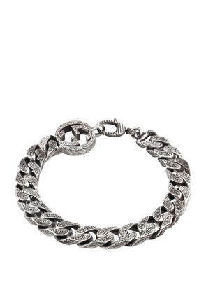 Gucci Sterling Silver Interlocking G Chain Bracelet