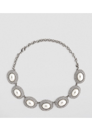 Alessandra Rich Crystal-Embellished Necklace