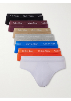 Calvin Klein Underwear - Seven-Pack Stretch Lyocell-Blend Briefs - Men - Multi - S