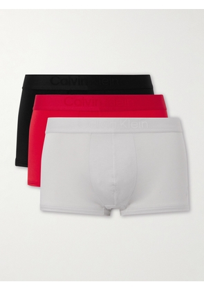 Calvin Klein Underwear - Three-Pack Stretch Lyocell-Blend Boxer Briefs - Men - Multi - S