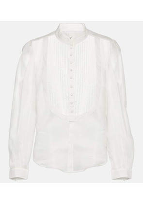 Isabel Marant Balesa cotton and silk shirt